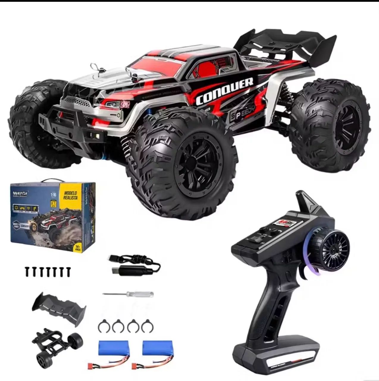 Carrinho controle remoto 50 km h
