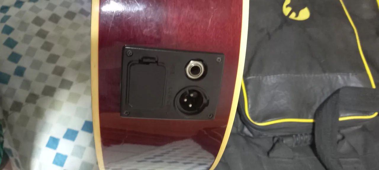 Violão elétrico profissional. Pra vender hoje.. - Foto 3