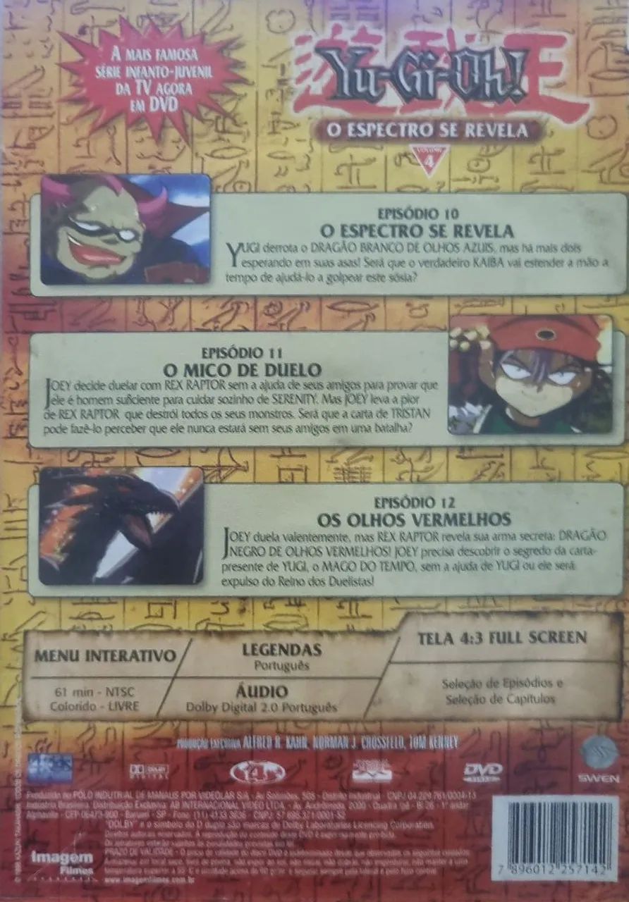 Yugioh Vol 4 O espectro se revela - Foto 2