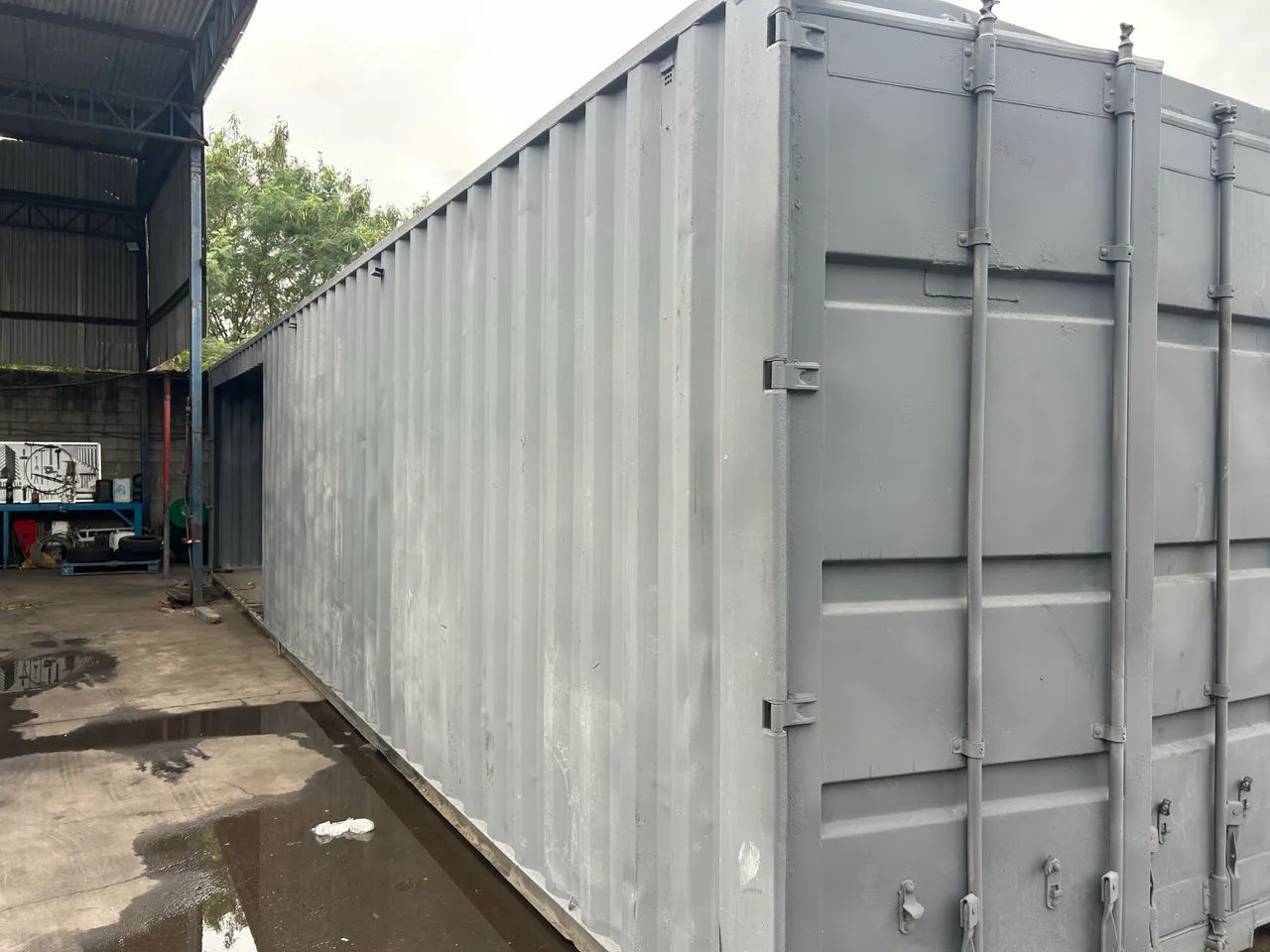 CONTAINER 40 PÉS COM ABERTURAS LATERAIS - 12 METROS - Foto 2