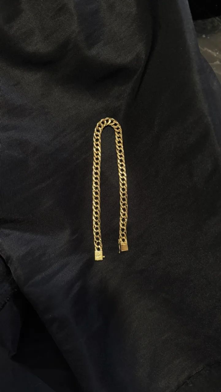 Pulseira grumet 7,3G ouro 18 - Foto 3