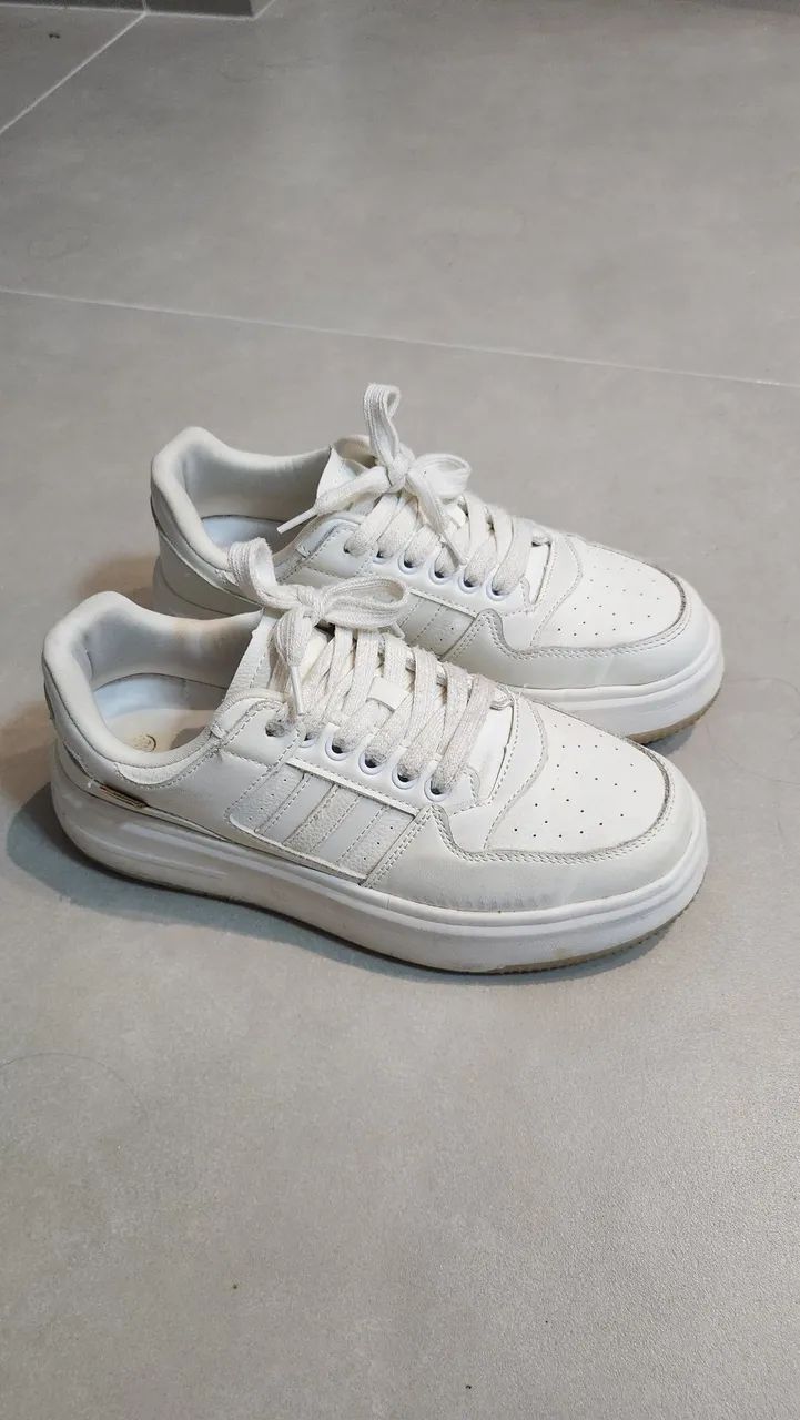 Tênis Anacapri plataforma branco