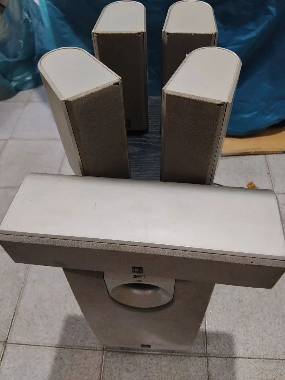 conjunto de Home Theater 5.1 Yamaha SW-P130  - Foto 5
