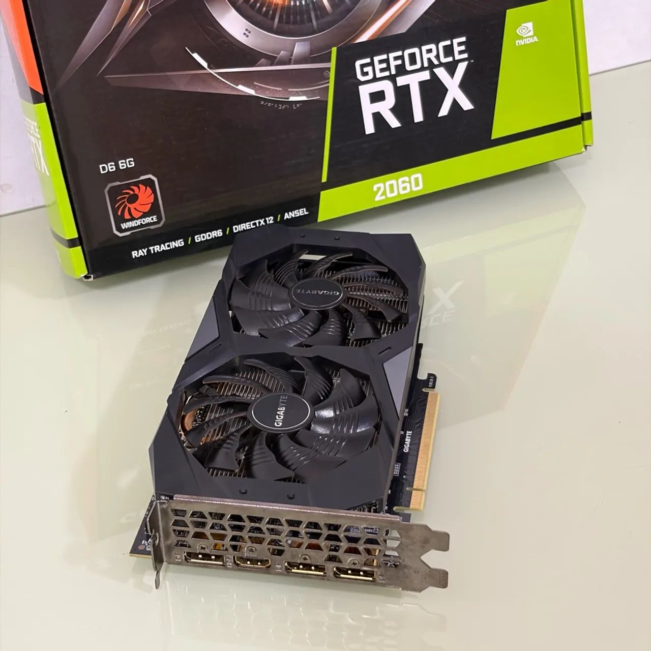 RTX 2060 6GB - Gigabyte - Foto 2