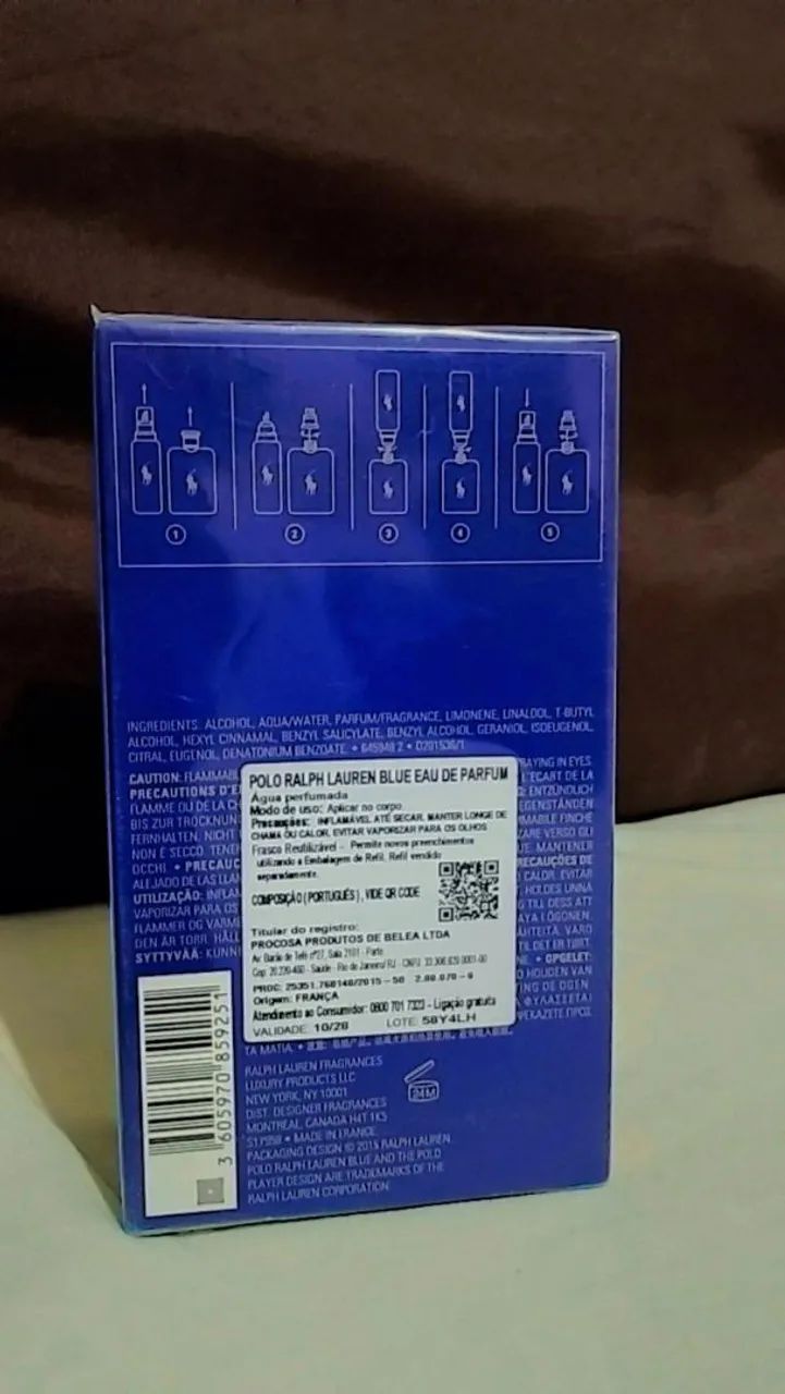 Perfume POLO BLUE Ralph Lauren ORIGINAL 125 ml- Desapego - Foto 2