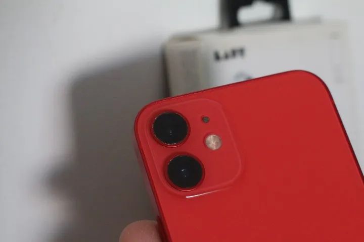 Iphone 12 mini - 256gb - Product Red - usado 75% bateria