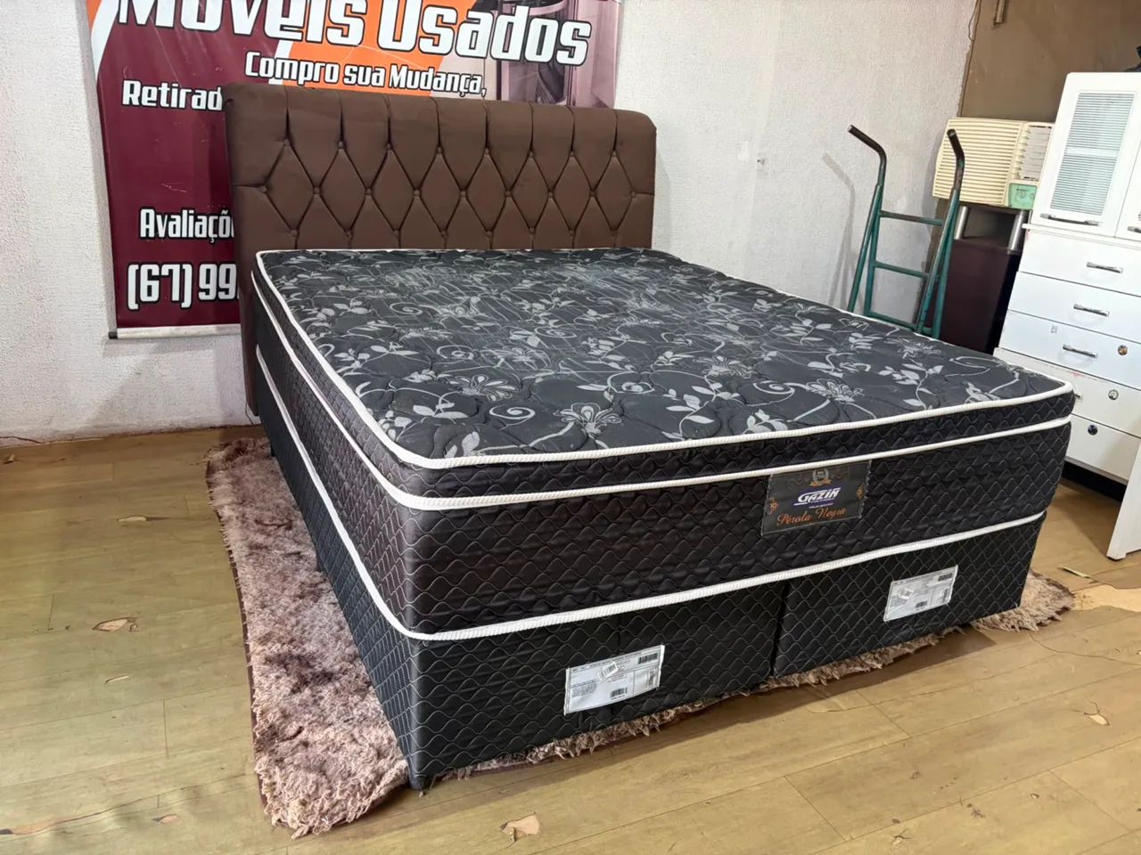 Cama box Queen size completa (entrego) - Foto 2