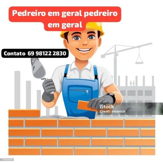 Pedreiro 3m geral