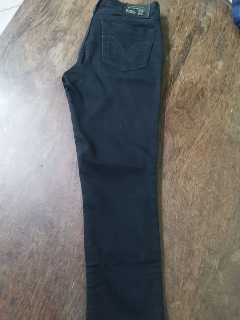 Calça sarja preta  - Foto 3