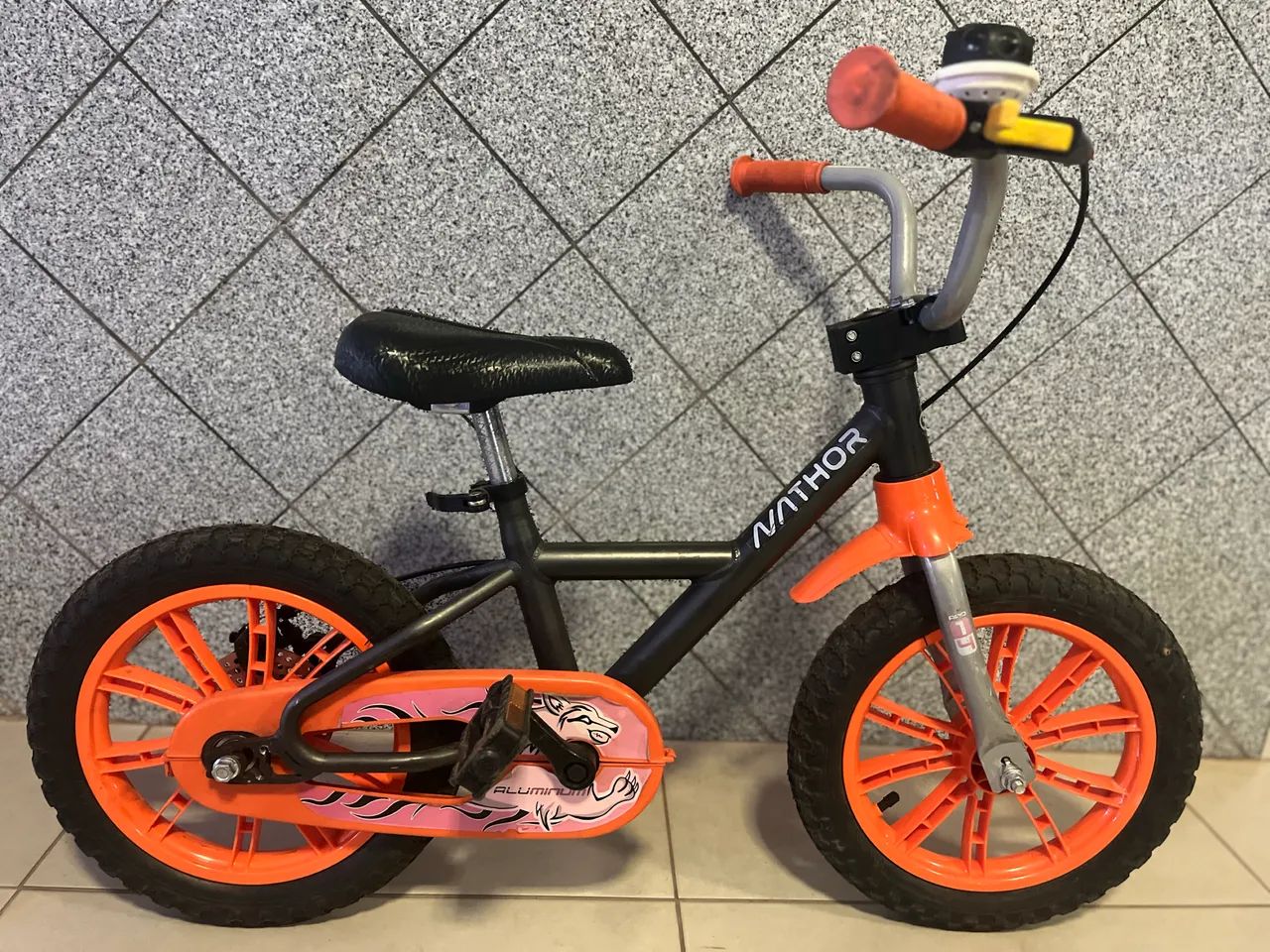 Bicicleta infantil aro 14 Nathor - Foto 4