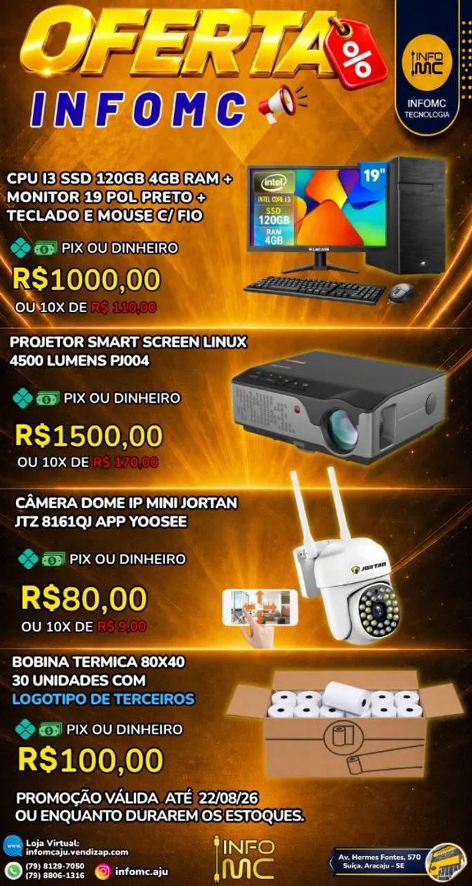 CAMERA IP EXTERNA 360 E DETECTAR DE NOVIMENTO - Foto 2