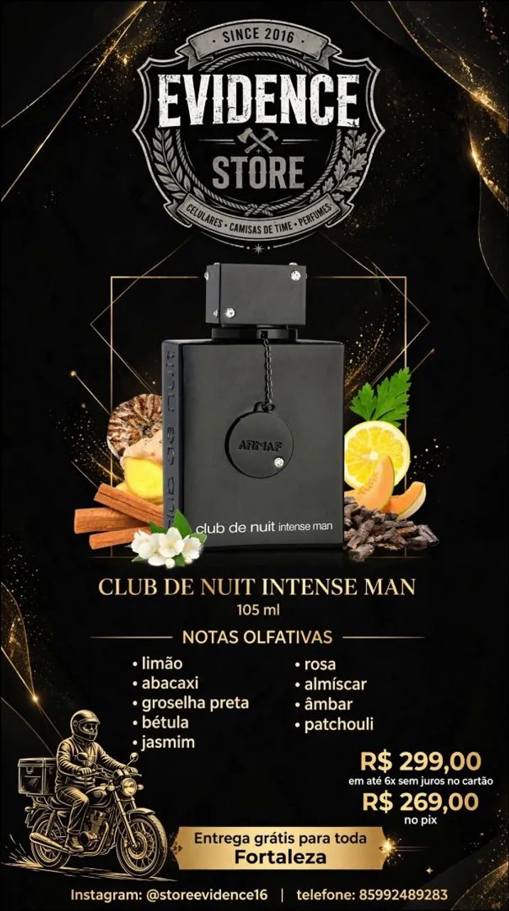 Club de Nuit intense man 