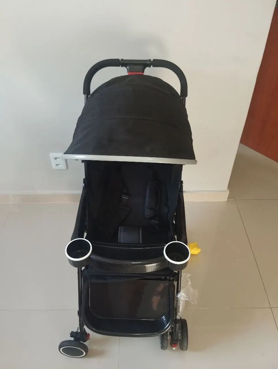 CARRINHO DE PASSEIO obs:barato pq ta sem a rodinha da frente - Foto 3