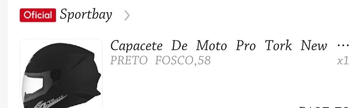 Vende capacete novo número 58 - Foto 3