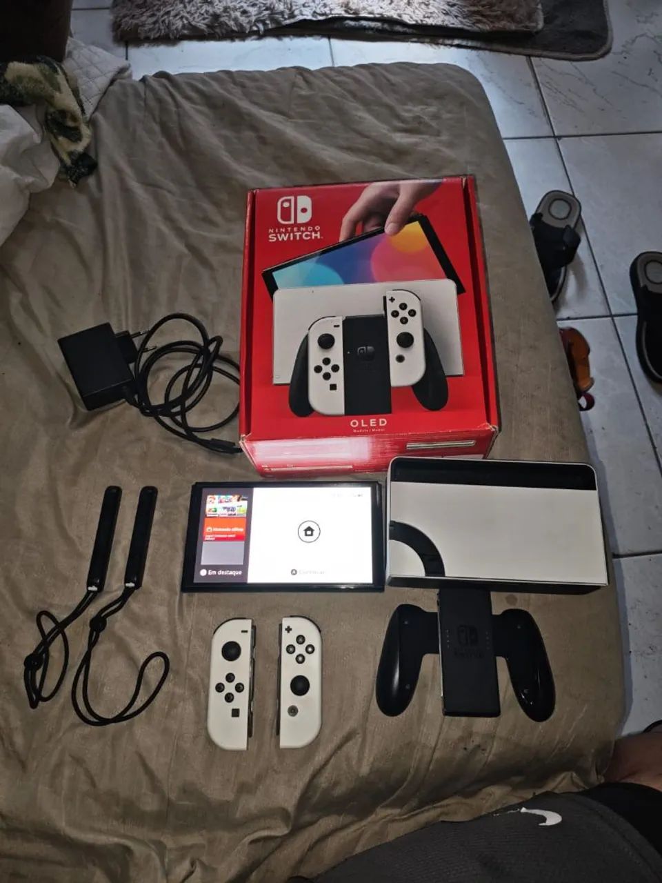 Nintendo switch oled 64gb desbloqueado  - Foto 3