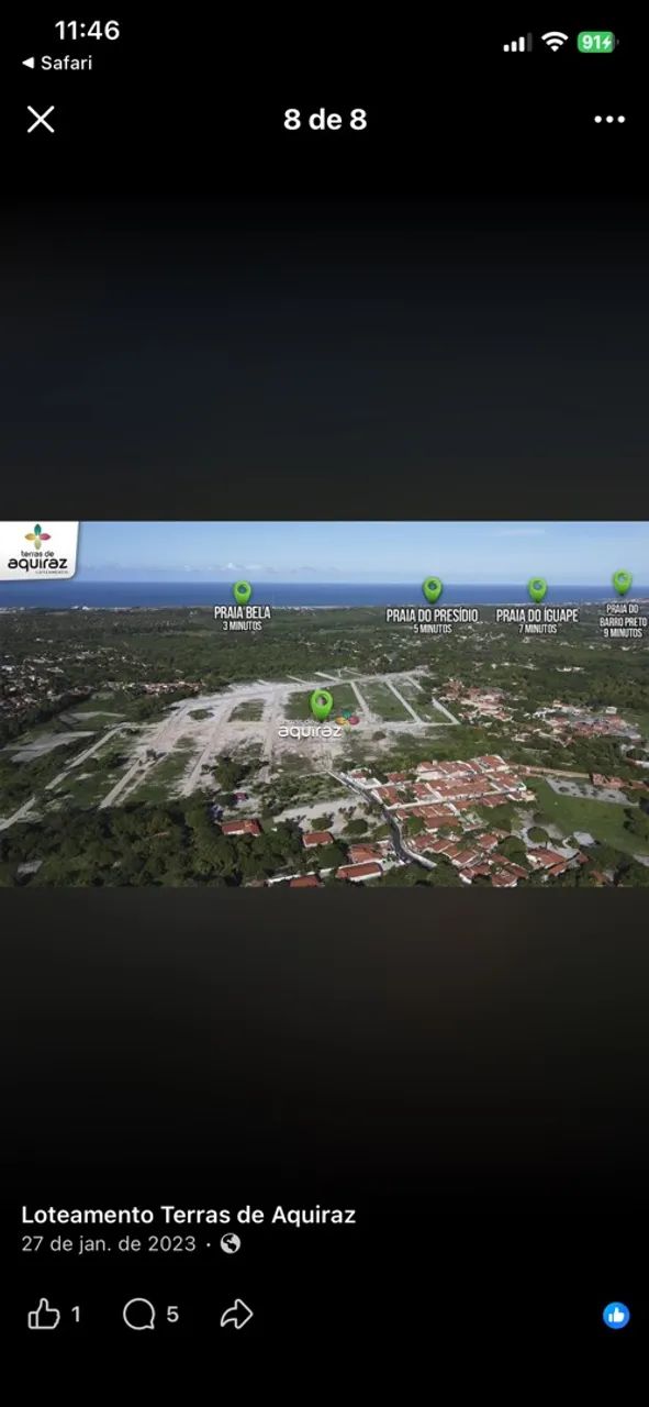Venda (repasse)localizado em Aquiraz no Ceará - Foto 3