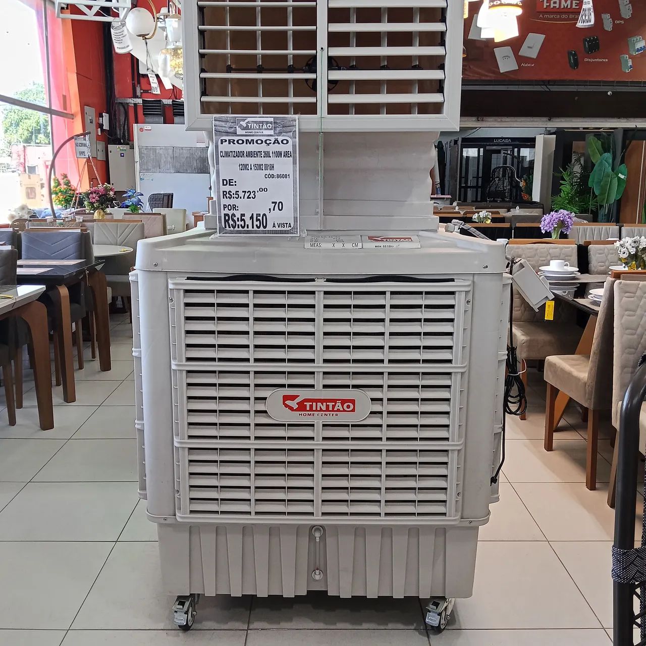 Climatizador ambiente 