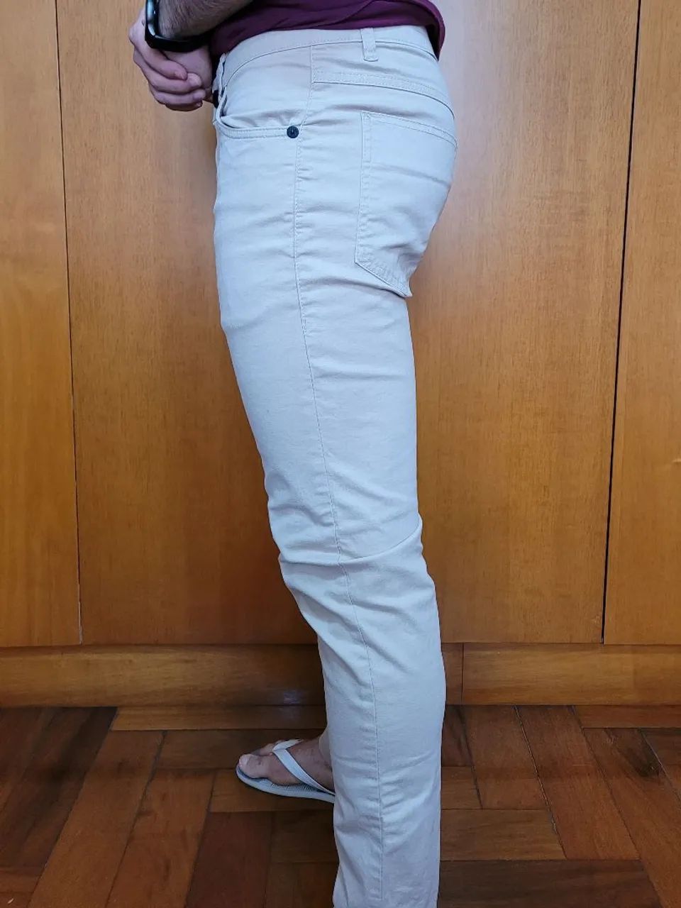 Calça caqui Okdok - tam. 40 - Foto 4