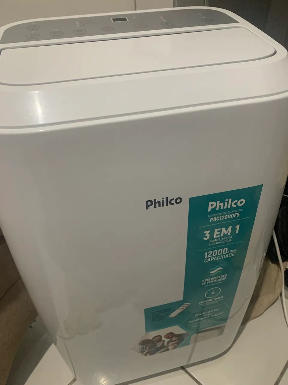 Ar condicionado portátil philco