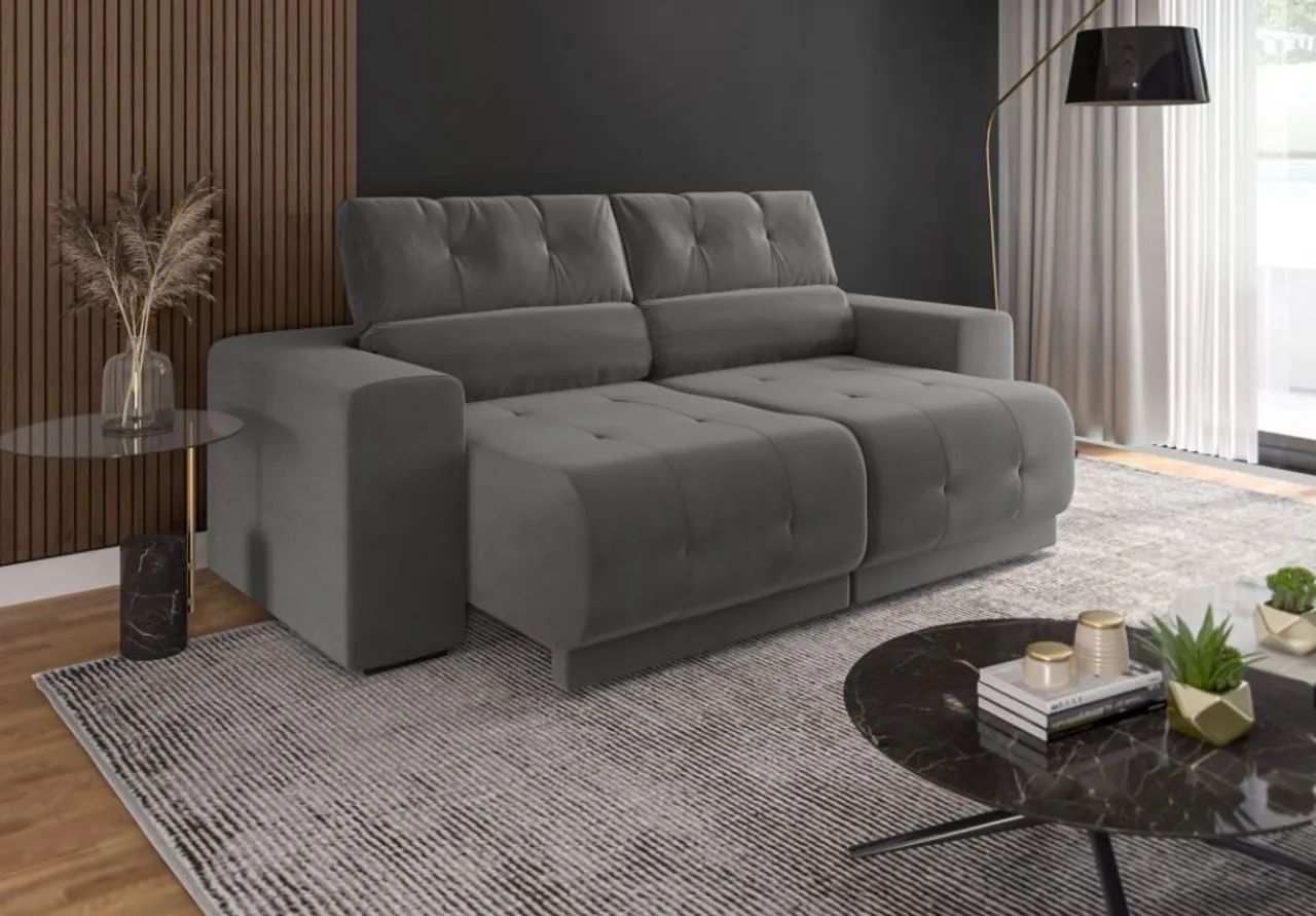 Sofá Retrátil 2mt Promoção Imperdível 