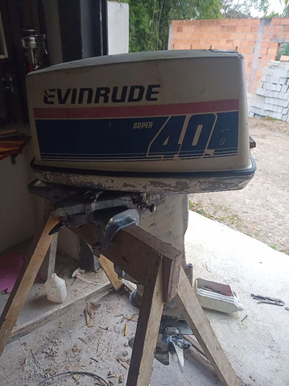 Motor evinrude super 40 hp - Foto 4