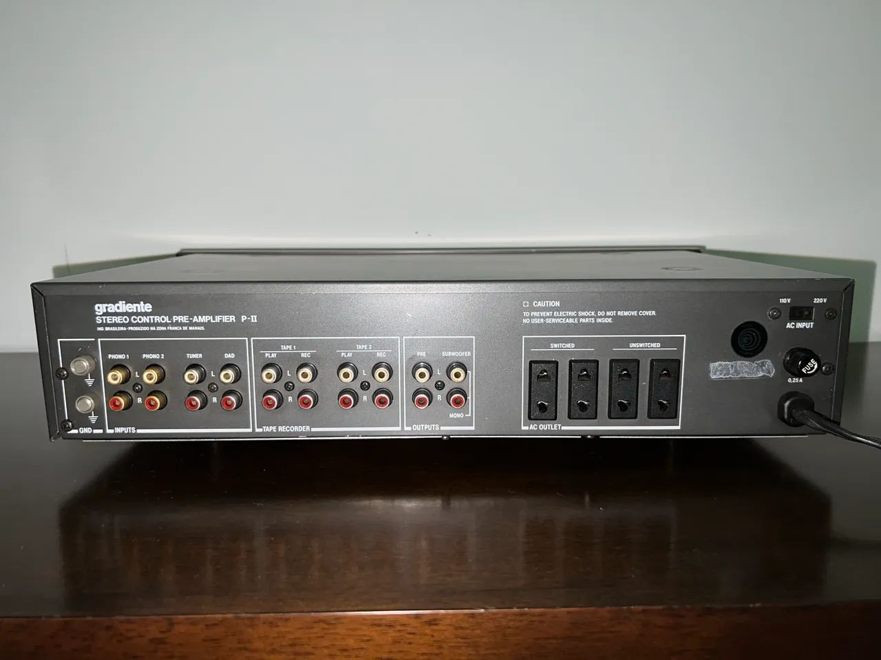 Pré Amplificador Gradiente P-ll  - Foto 3