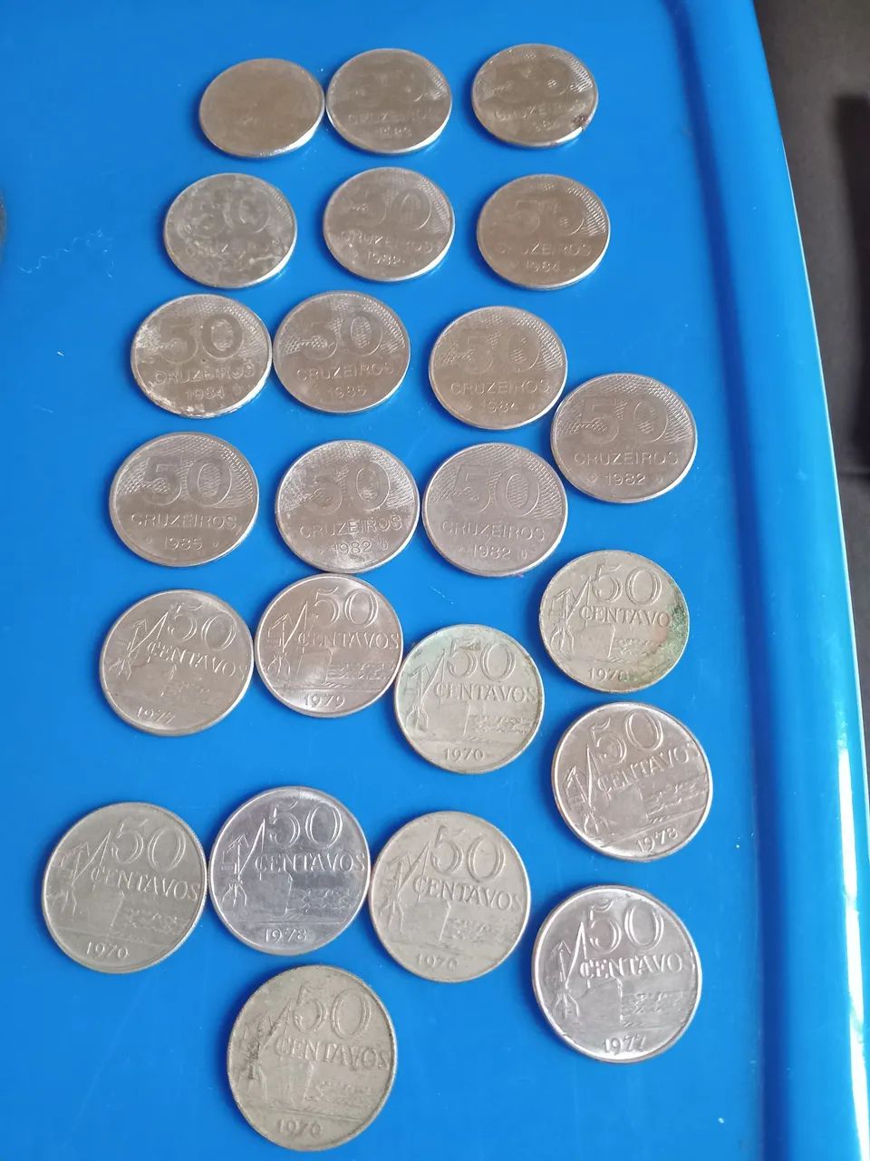 Moedas antigas 