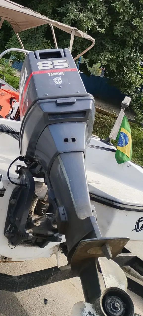 Motor 90 Yamaha/ pronto pra teste - Foto 3