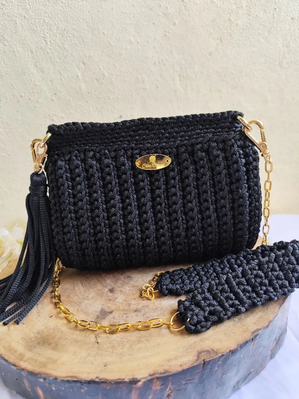 Bolsa De crochê  - Foto 3