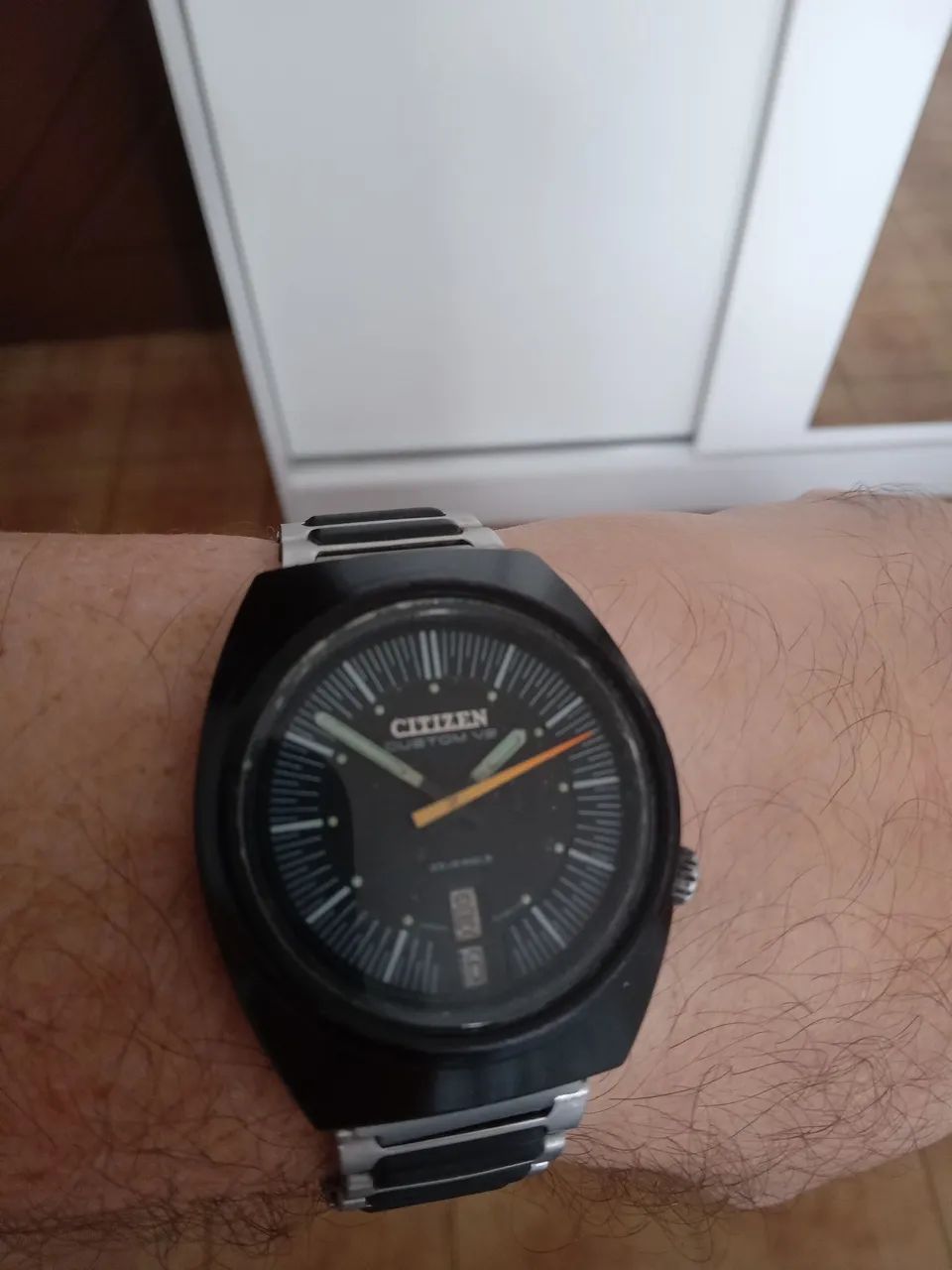 Relógio citizen custom v2 blackye automático raríssimo  - Foto 2