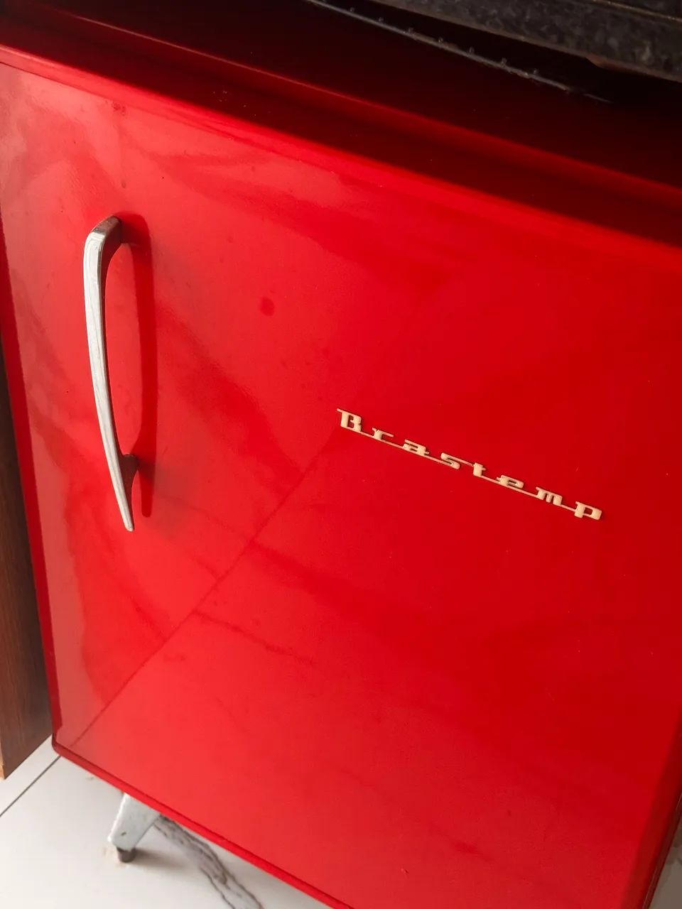 FRIGOBAR RETRÔ BRASTEMP VERMELHO  - Foto 3