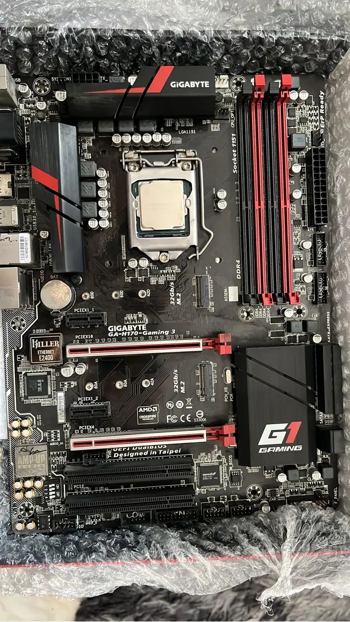 Kit PC Intel i3 7ª geração + placa-mãe + RAM + fonte (aceito propostas)