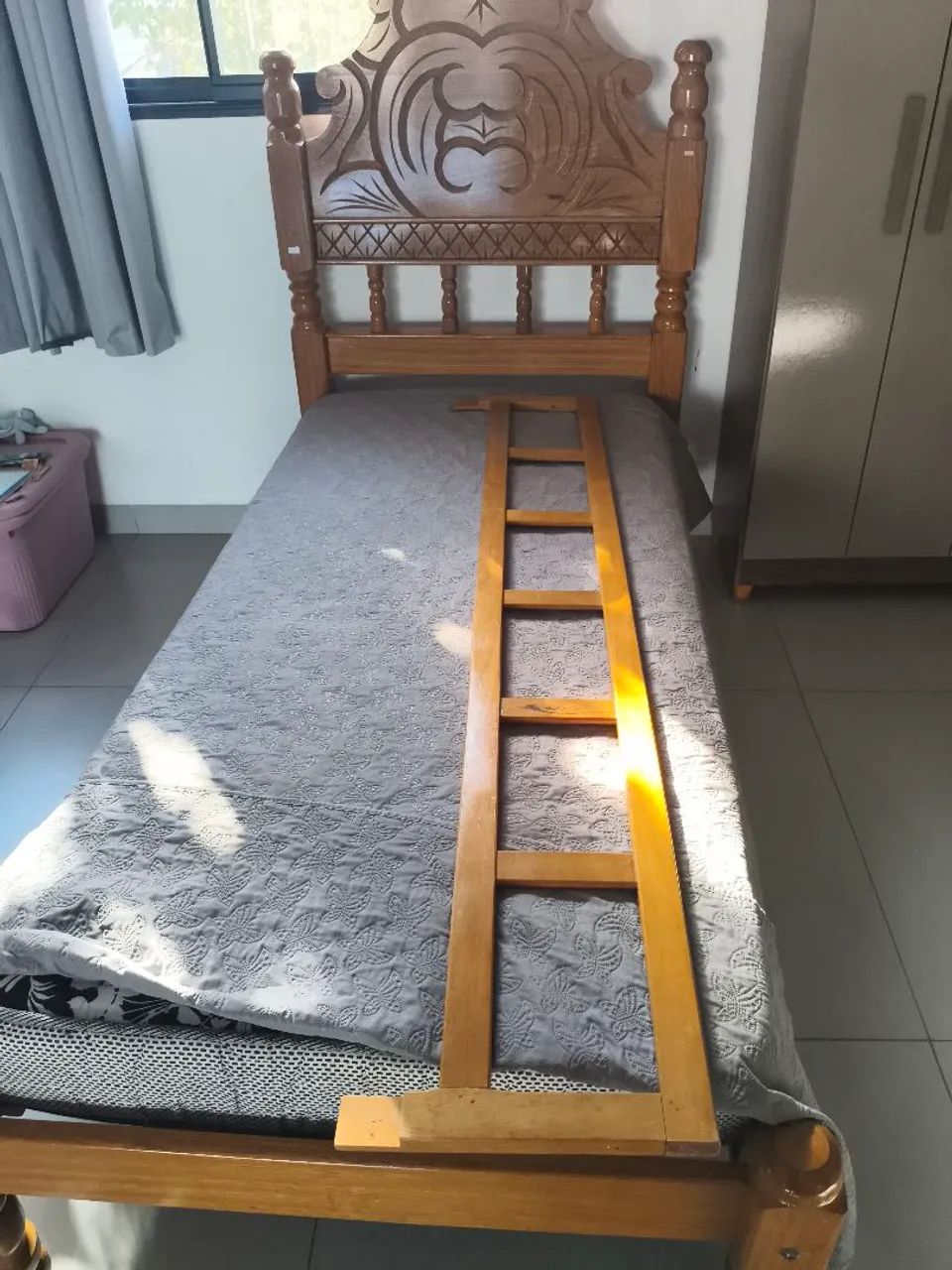 Cama com colchão (novo) - Foto 3