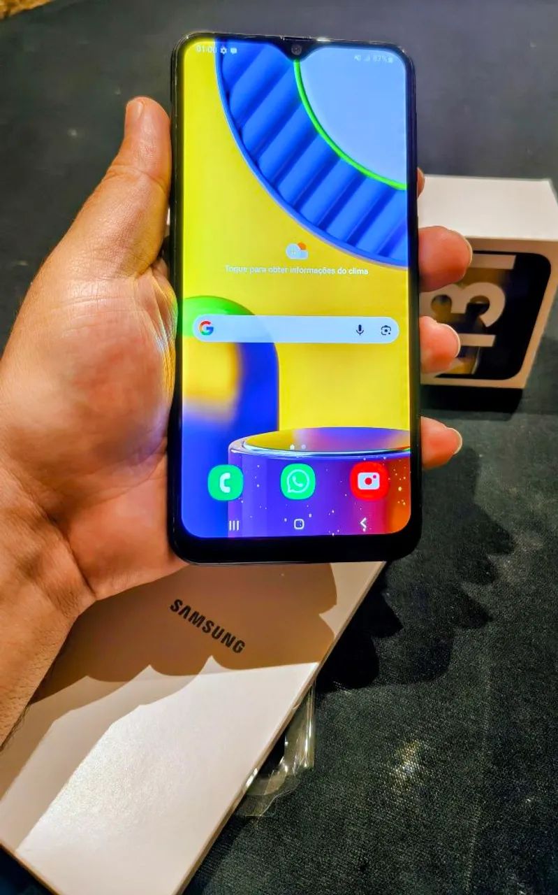 CELULAR SAMSUNG M31 AZUL - Foto 2