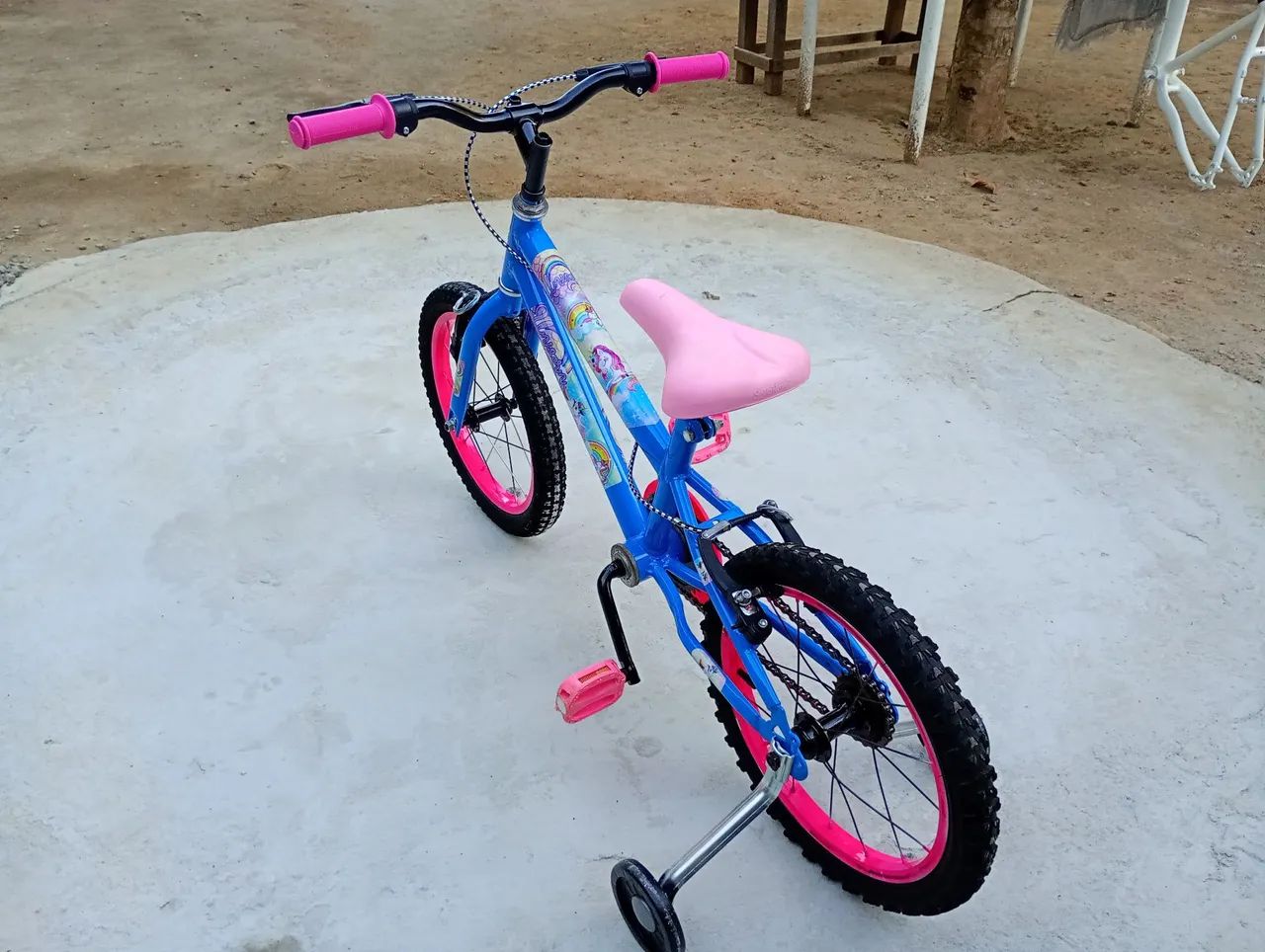 Bicicleta infantil aro 16 reformada  - Foto 3