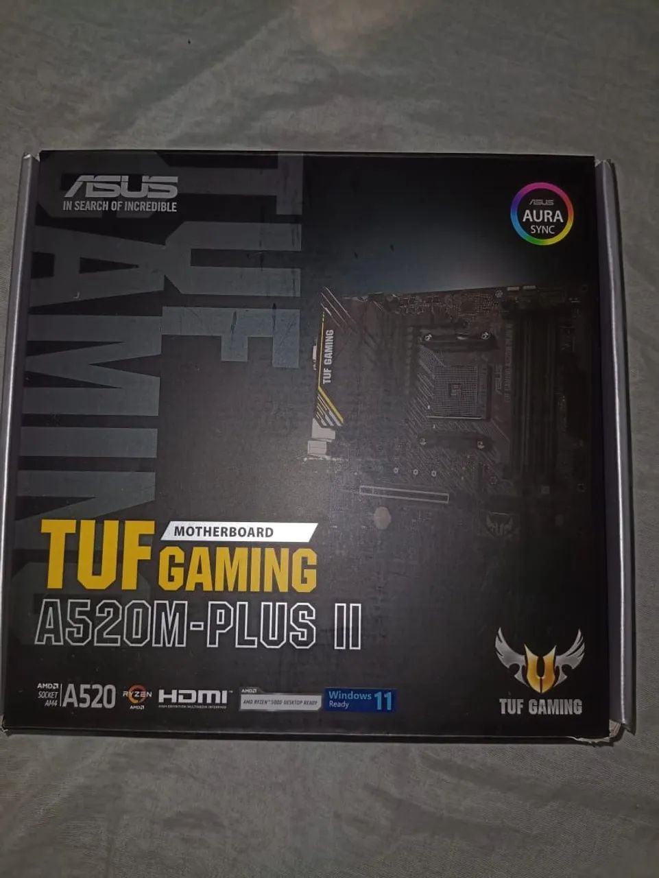 ASUS TUF Gaming A520M-PLUS II - Nova!