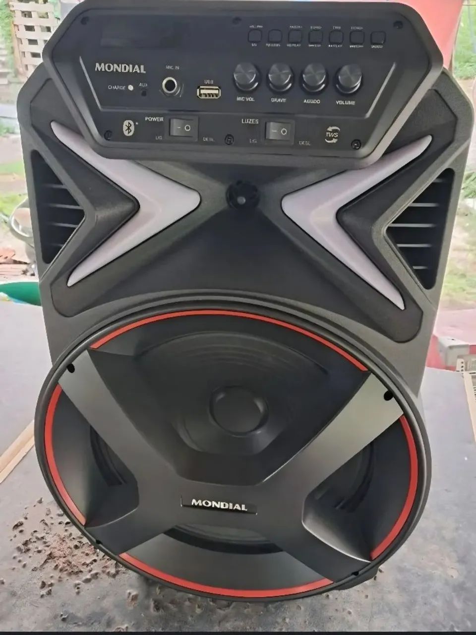 vendo essa caixa de som mondial. - Foto 2