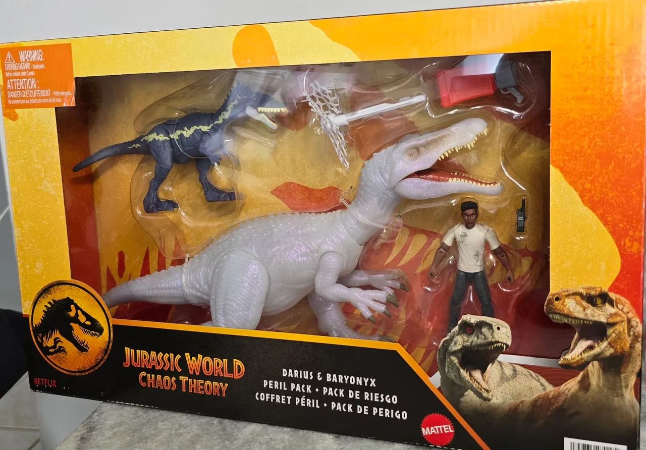 Jurassic World Chaos Theory Baryonyx pack lacrado