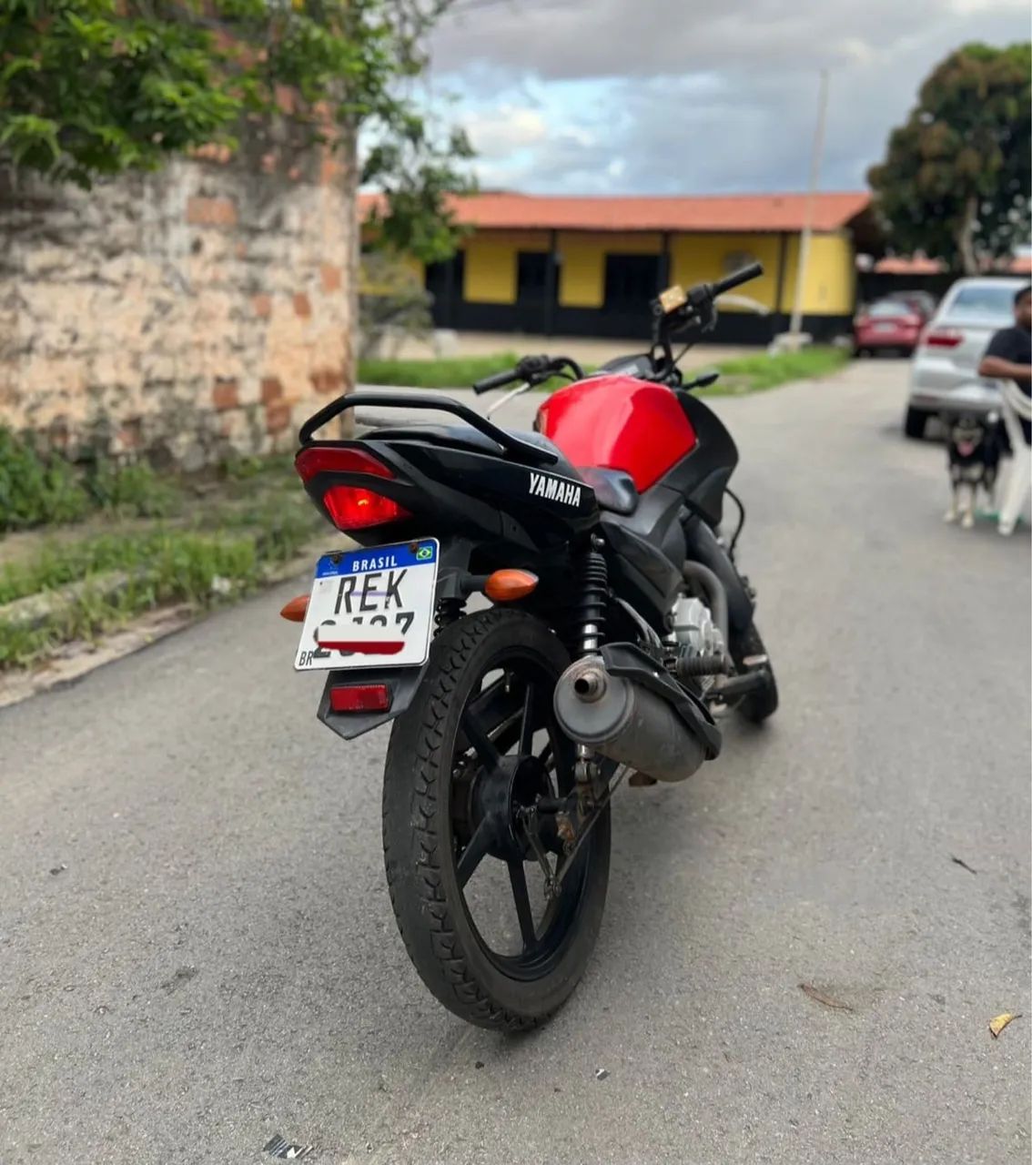YAMAHA FACTOR YBR COM CAPACETE - Foto 3