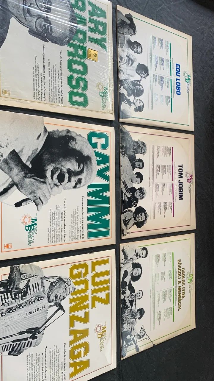 Grandes Compositores e seus intérpretes, da Bossa Nova ao Baião , 6 LPs  - Foto 4
