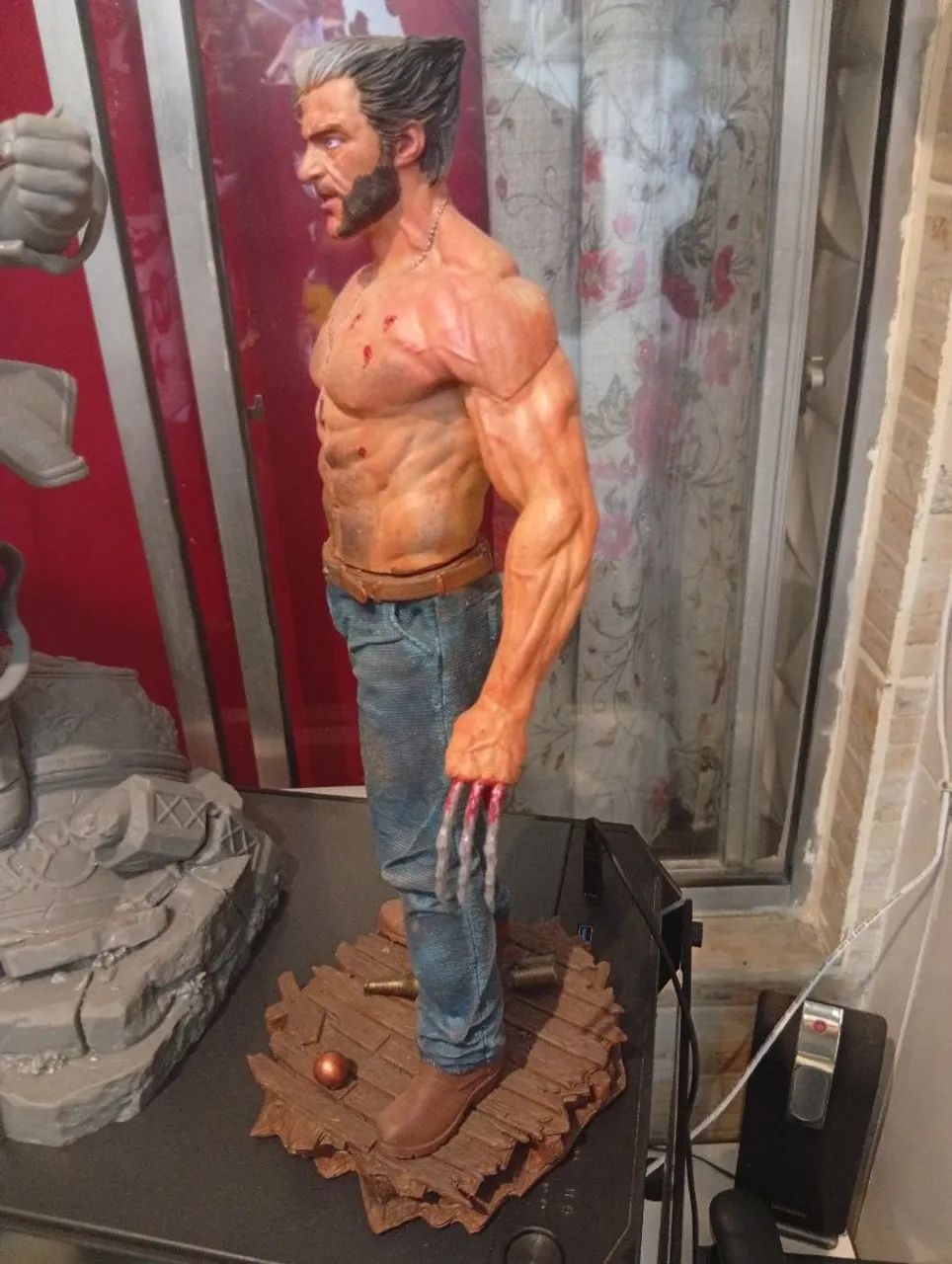 Wolverine 3D feito em resina  - Foto 3