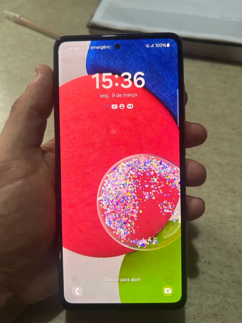 Smartphone Samsung A52G - Branco 
