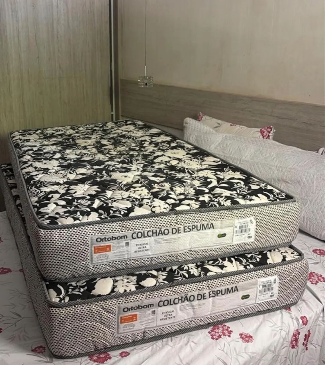 Vendo dois Colchões Ortobom Phisical solteirão? Preço de ocasião!! - Foto 2