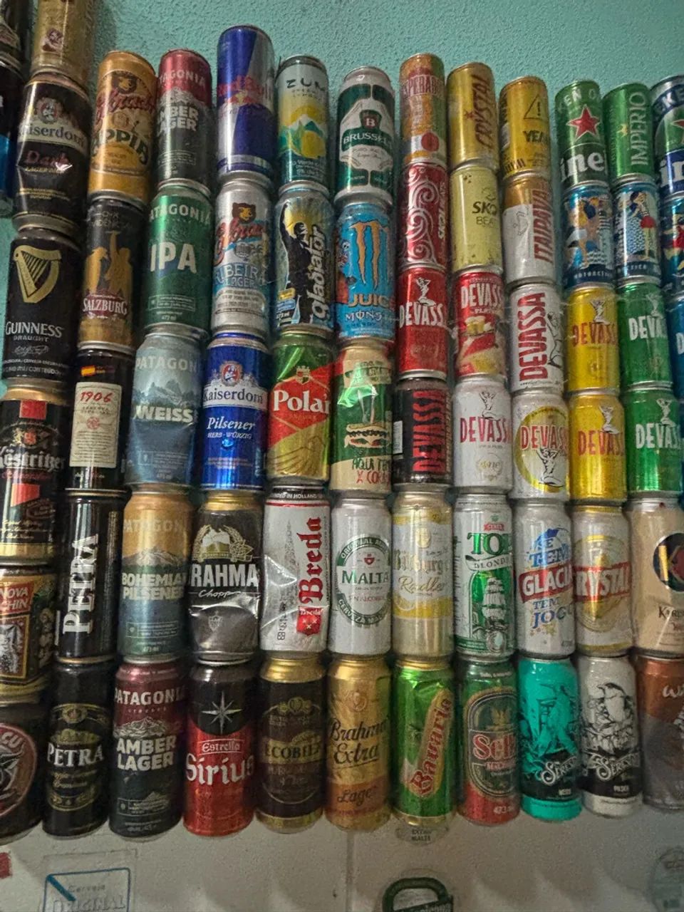 Latas para colecionador