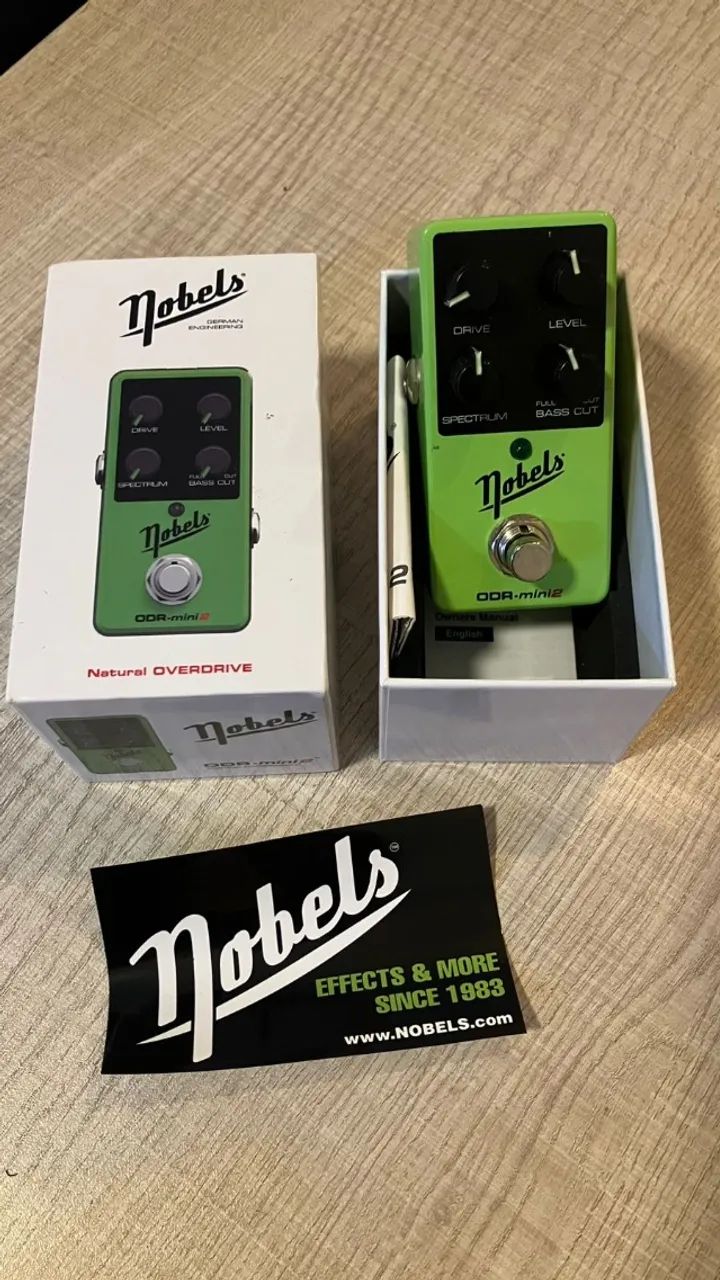 Pedal Over drive Nobel ODR-Mini2 - Instrumentos musicais - Bom