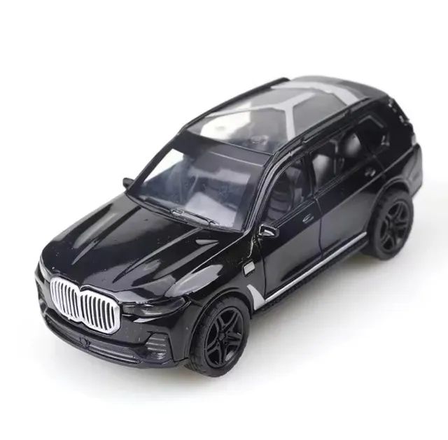 Carrinho BMW X5 SUV preto 1:36