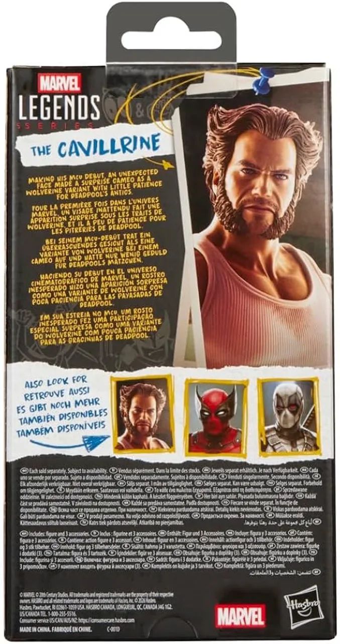 Marvel legends - the cavilrine - deadpool & wolverine - Foto 3