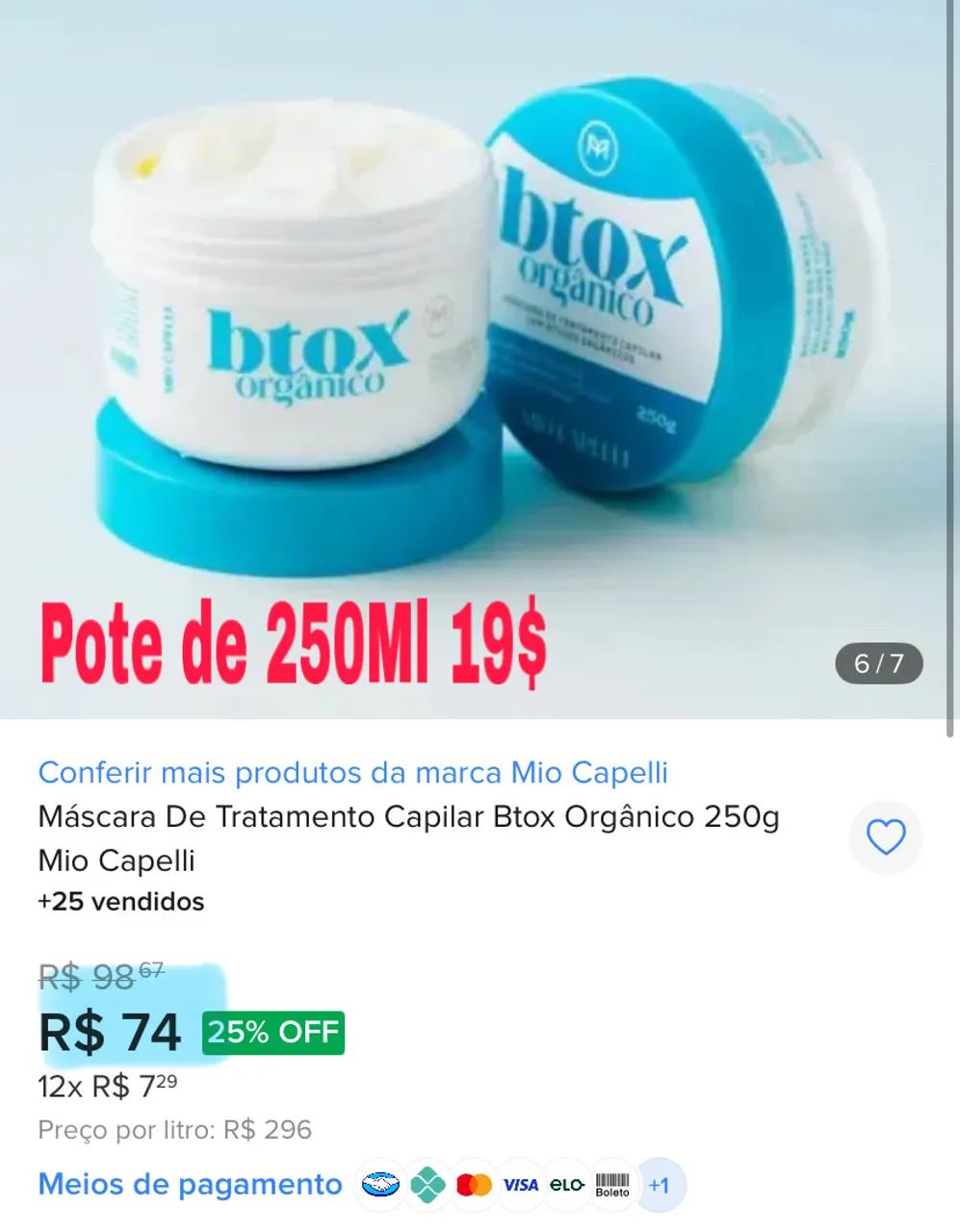 Kit cosméticos 