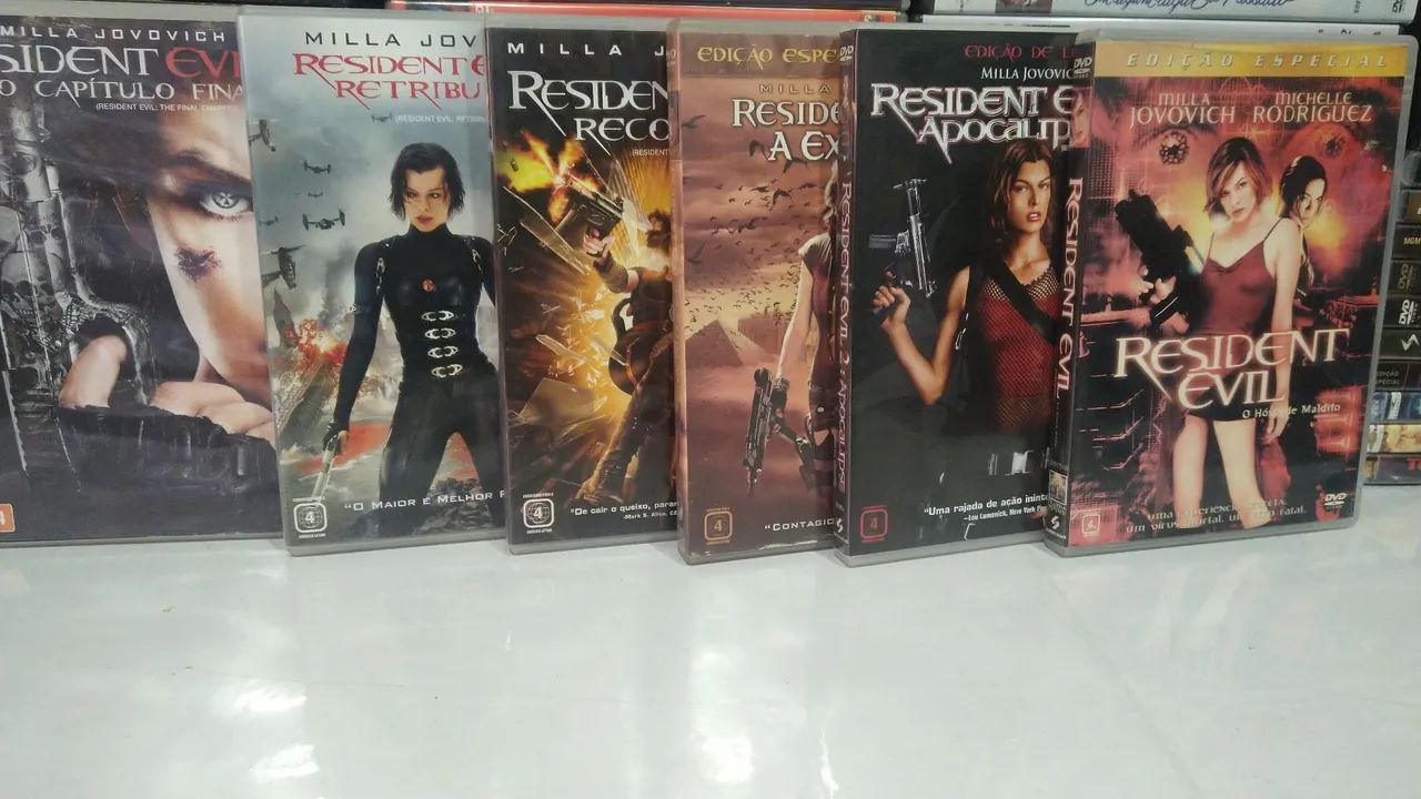 Dvds originais coleção Resident Evil - Foto 2