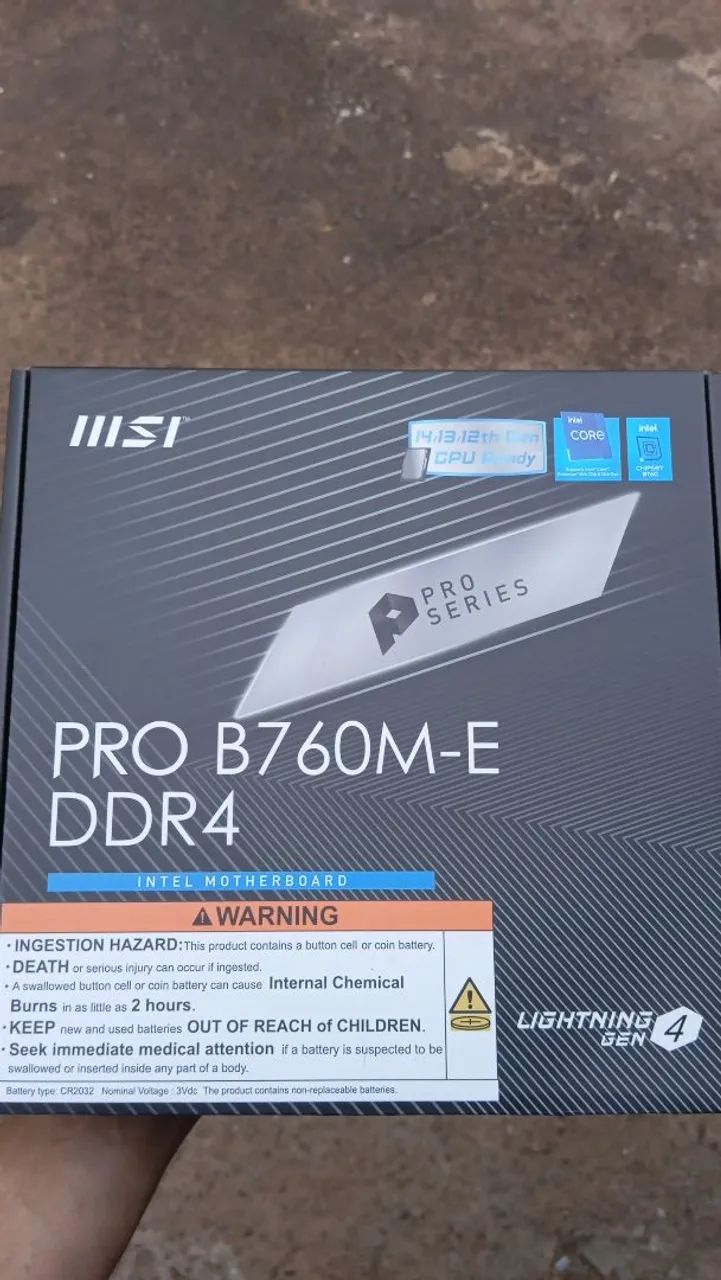Placa mãe B760 PRO MSI 